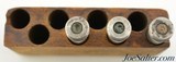 Very Rare Roper Revolving Rifle Cartridge Blocks with Partial Leather Belt - 3 of 8