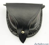 Group of 3 Leather Revolver Holsters and Ammo Pouch Creger Leather - 7 of 8