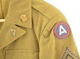 US Army WWII Enlisted man's Ike Jacket - 11 of 15