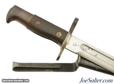 Krag Bayonet Dated 1898 & Early Type Steel Scabbard