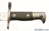 Krag Bayonet Dated 1898 & Early Type Steel Scabbard - 6 of 9
