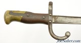 French Model 1874 Gras Bayonet by St. Etienne Mfg. 1878 - 3 of 9