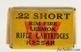 Excellent Sealed! Winchester 22 Short Lesmok Ammo 1923 Issues - 3 of 5