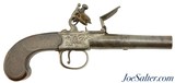 Very Nice British Flintlock Turn-Off Pistol by M&L Bourn - 1 of 12