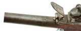 Very Nice British Flintlock Turn-Off Pistol by M&L Bourn - 10 of 12