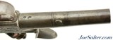 Very Nice British Flintlock Turn-Off Pistol by M&L Bourn - 12 of 12