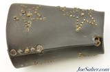 Antique Leather Star Cowboy Roping Cuffs late 1800s - 4 of 9