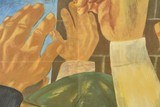 Original Ben Shahn Poster French Workers WWII Propaganda - 9 of 14