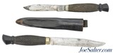 Lot of 2 Sheffield Fixed Blade Knives