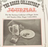 Ruger Collectors' Journal Vol 1 -
Vol 7 1977 to 1983 - 2 of 8