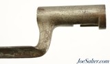United States Model 1816 Socket Bayonet "U" Inspector Mark - 4 of 8