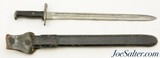 Pre-WWI M1905 Bayonet Springfield 1910/M1905 T3 Scabbard - 2 of 12