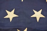 Antique US Standard 6' X 10' Wool Spanish American Era 45 Star American Flag - 4 of 10