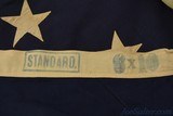 Antique US Standard 6' X 10' Wool Spanish American Era 45 Star American Flag - 5 of 10