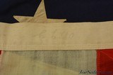 Antique US Standard 6' X 10' Wool Spanish American Era 45 Star American Flag - 7 of 10