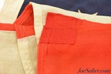 Antique US Standard 6' X 10' Wool Spanish American Era 45 Star American Flag - 2 of 10