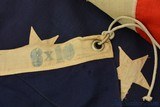 Antique US Standard 6' X 10' Wool Spanish American Era 45 Star American Flag - 6 of 10