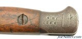 Rare British Pattern 1907 MkI Hooked Quillon Bayonet and Scabbard - 4 of 10