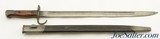 Rare British Pattern 1907 MkI Hooked Quillon Bayonet and Scabbard - 2 of 10
