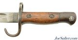 Rare British Pattern 1907 MkI Hooked Quillon Bayonet and Scabbard - 7 of 10