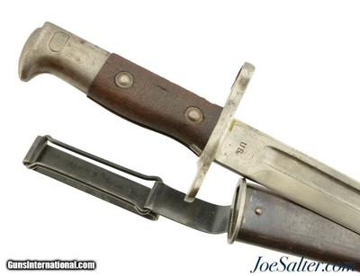 Very Fine 1900 Dated Krag Bayonet and Model 1899 Belt Attachment