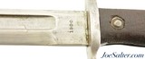 Very Fine 1900 Dated Krag Bayonet and Model 1899 Belt Attachment - 7 of 8