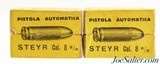 Vintage Leon Beaux & C 8mm Roth Steyr Ammo 36rnds - 2 of 4