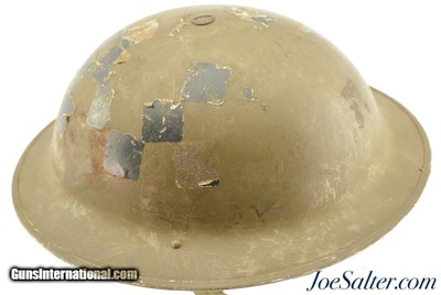WWII Canadian Mk2 Combat Helmet 1942 Dated