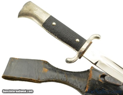 WWII German L & E Fireman Long Dress Bayonet