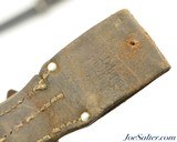 WWII German M84/98 Bayonet and Scabbard with Frog fnj 1942 - 12 of 13