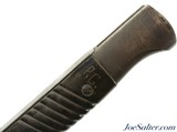 WWII German M84/98 Bayonet and Scabbard with Frog fnj 1942 - 10 of 13