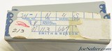 Excellent Boxed Smith & Wesson Model 34-1 "Kit Gun" Nickel 22 LR - 14 of 15