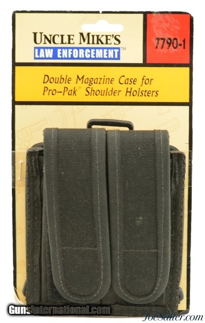 Uncle Mikes Double Mag Case