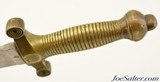 Swiss Model 1842 Pioneers Sawtooth Gladius Short Sword + Leather Scabbard - 10 of 14
