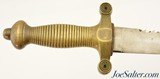 Swiss Model 1842 Pioneers Sawtooth Gladius Short Sword + Leather Scabbard - 3 of 14
