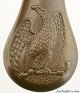 Excellent English Made Eagle Flask - 6 of 7