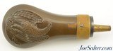 Excellent English Made Eagle Flask - 2 of 7