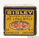 Scarce CIL Dominion Bisley 22 LR target 3rd Variation Box Excellent - 5 of 8