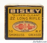 Scarce CIL Dominion Bisley 22 LR target 3rd Variation Box Excellent - 3 of 8
