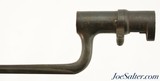 Scarce US Navy Marked Trapdoor Socket Bayonet & Scabbard USN Span-Am War - 4 of 10