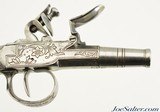Beautiful Pair of All-Metal 18th Century Flintlock Pistols by G. Devillers of Liege - 14 of 15