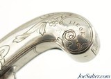 Beautiful Pair of All-Metal 18th Century Flintlock Pistols by G. Devillers of Liege - 5 of 15