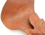 Classic Old West Style Maker El Paso Texas Flap RH Holster 1911 - 4 of 4