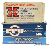 Shooter Lot of .38 S&W Ammo 100rnds - 1 of 2