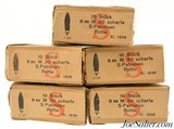 WWII German 50 Rounds Stück 8mm M.30 Scharfe S-Patronen 1938 - 1 of 3