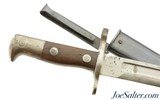 1898 Krag Bayonet & Early Type Steel Scabbard - 1 of 9