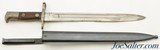 1898 Krag Bayonet & Early Type Steel Scabbard - 2 of 9