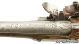 Antique Balkan/Anatolian Flintlock Pistol Built in the British Style - 12 of 15