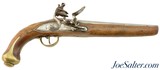 Antique Balkan/Anatolian Flintlock Pistol Built in the British Style - 1 of 15