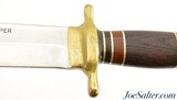 Rare John Nelson Cooper Custom Thorp Style Bowie Knife 1968-69 11 3/4" - 3 of 12